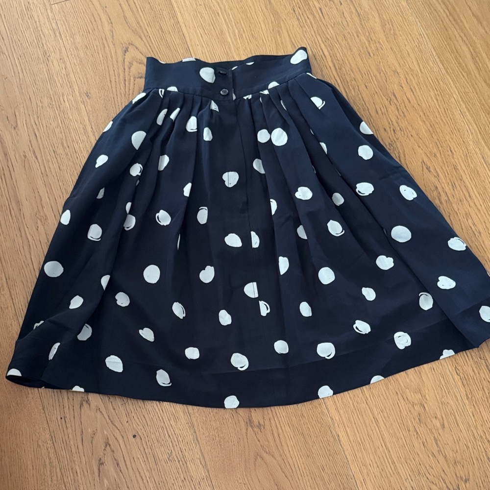 Ungaro- Polka Dot silk Women's Skirt